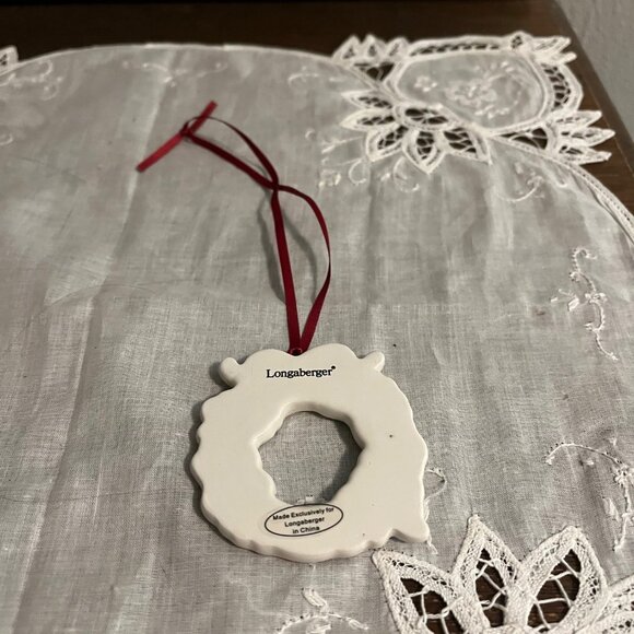 Vintage Longaberger Wreath Ornament - Picture 3 of 3